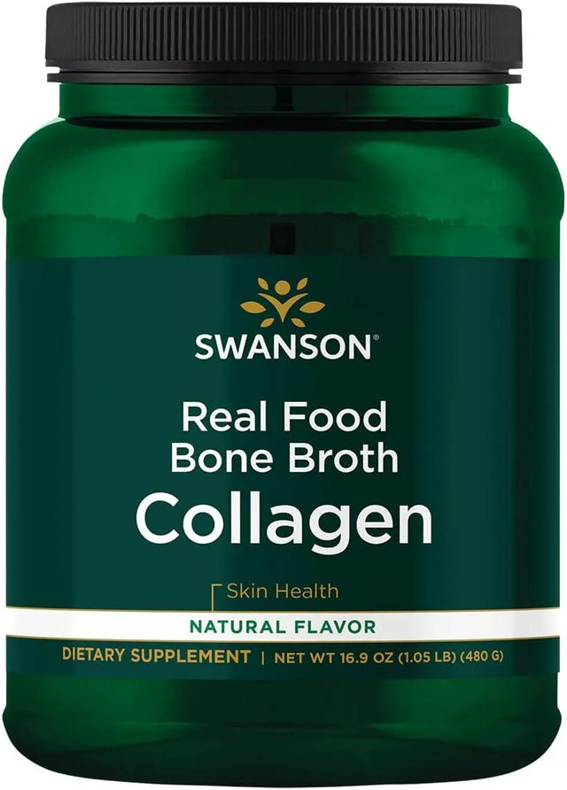 SWANSON - Swanson Real Food Bone Broth Collagen 480Gr. - The Red Vitamin MX - Suplementos Alimenticios - {{ shop.shopifyCountryName }}