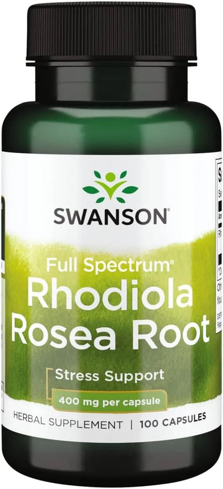 SWANSON - Swanson Rhodiola Rosea Root 400Mg. 100 Capsulas - The Red Vitamin MX - Suplementos Alimenticios - {{ shop.shopifyCountryName }}