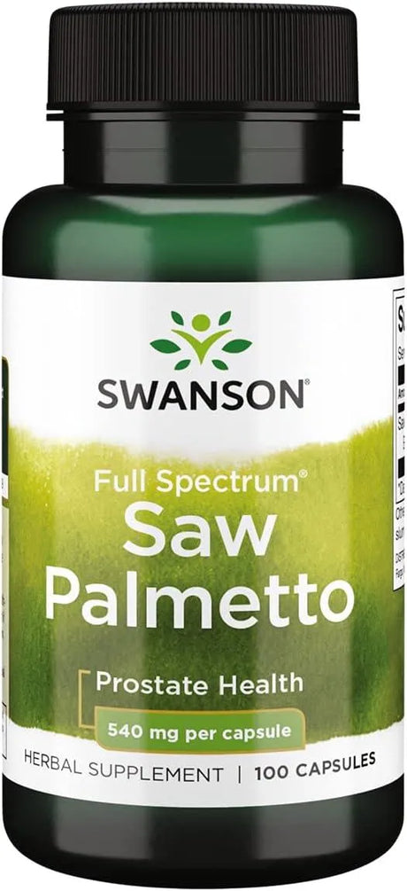 SWANSON - Swanson Saw Palmetto 540Mg. 100 Capsulas - The Red Vitamin MX - Suplementos Alimenticios - {{ shop.shopifyCountryName }}