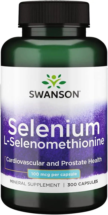 SWANSON - Swanson Selenium 100mcg 300 Capsulas - The Red Vitamin MX - Suplementos Alimenticios - {{ shop.shopifyCountryName }}