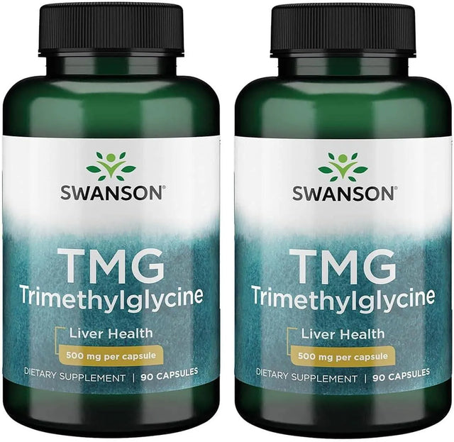 SWANSON - Swanson TMG Trimethylglycine 500Mg. 90 Capsulas 2 Pack - The Red Vitamin MX - Suplementos Alimenticios - {{ shop.shopifyCountryName }}