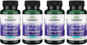 SWANSON - Swanson Triple Boron Complex 3 Mg. 250 Capsulas 4 Pack - The Red Vitamin MX - Suplementos Alimenticios - {{ shop.shopifyCountryName }}