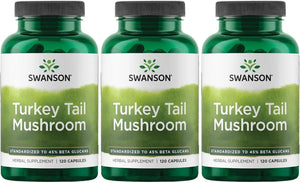 SWANSON - Swanson Turkey Tail Mushroom 500Mg. 120 Capsulas 2 Pack 3 Pack - The Red Vitamin MX - Suplementos Alimenticios - {{ shop.shopifyCountryName }}