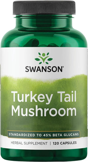 SWANSON - Swanson Turkey Tail Mushroom 500Mg. 120 Capsulas - The Red Vitamin MX - Suplementos Alimenticios - {{ shop.shopifyCountryName }}