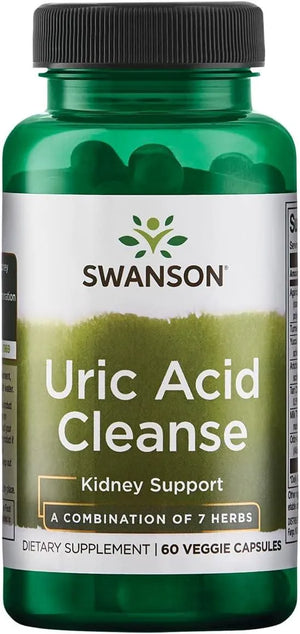 SWANSON - Swanson Uric Acid Cleanse 60 Capsulas - The Red Vitamin MX - Suplementos Alimenticios - {{ shop.shopifyCountryName }}