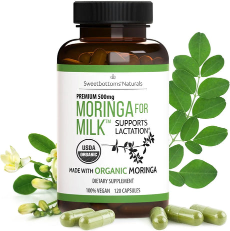 SWEETBOTTOMS - Sweetbottoms Organic Moringa 500Mg. 120 Capsulas - The Red Vitamin MX - Suplementos Alimenticios - {{ shop.shopifyCountryName }}