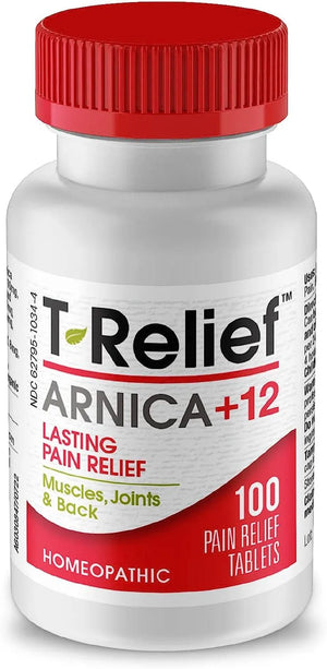 T-RELIEF - T-Relief Arnica +12 Natural Relieving Actives 100 Tabletas - The Red Vitamin MX - Suplementos Alimenticios - {{ shop.shopifyCountryName }}