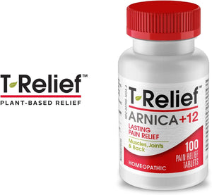 T-RELIEF - T-Relief Arnica +12 Natural Relieving Actives 100 Tabletas - The Red Vitamin MX - Suplementos Alimenticios - {{ shop.shopifyCountryName }}