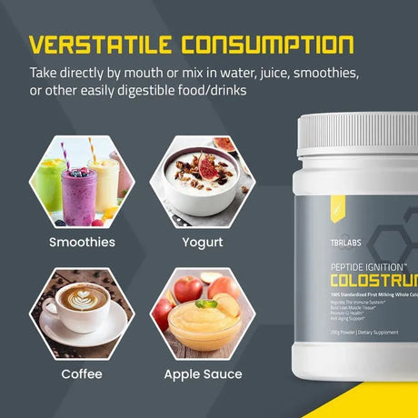 TBR LABS - TBR Labs Bovine Colostrum Powder with Immunoglobulins and Lactoferrin 200Gr. - The Red Vitamin MX - Suplementos Alimenticios - {{ shop.shopifyCountryName }}