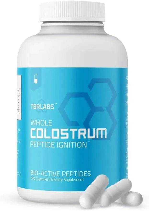 TBR LABS - TBR Labs Pure Bovine Colostrum 180 Capsulas - The Red Vitamin MX - Suplementos Alimenticios - {{ shop.shopifyCountryName }}