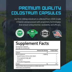 TBR LABS - TBR Labs Pure Bovine Colostrum 180 Capsulas - The Red Vitamin MX - Suplementos Alimenticios - {{ shop.shopifyCountryName }}