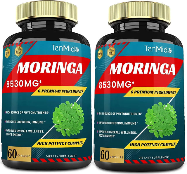 TENMIDO - Tenmido Moringa 8530Mg. 60 Capsulas 2 Pack - The Red Vitamin MX - Suplementos Alimenticios - {{ shop.shopifyCountryName }}