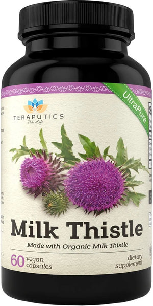 TERAPUTICS - Teraputics Organic Milk Thistle 2000Mg. 60 Capsulas - The Red Vitamin MX - Suplementos Alimenticios - {{ shop.shopifyCountryName }}