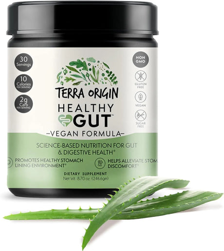 TERRA ORIGIN - TERRA ORIGIN Healthy Gut Vegan Formula 246.6Gr. - The Red Vitamin MX - Suplementos Alimenticios - {{ shop.shopifyCountryName }}