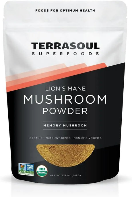 TERRASOUL SUPERFOODS - Terrasoul Superfoods Organic Lion's Mane Mushroom Powder 156Gr. - The Red Vitamin MX - Suplementos Alimenticios - {{ shop.shopifyCountryName }}