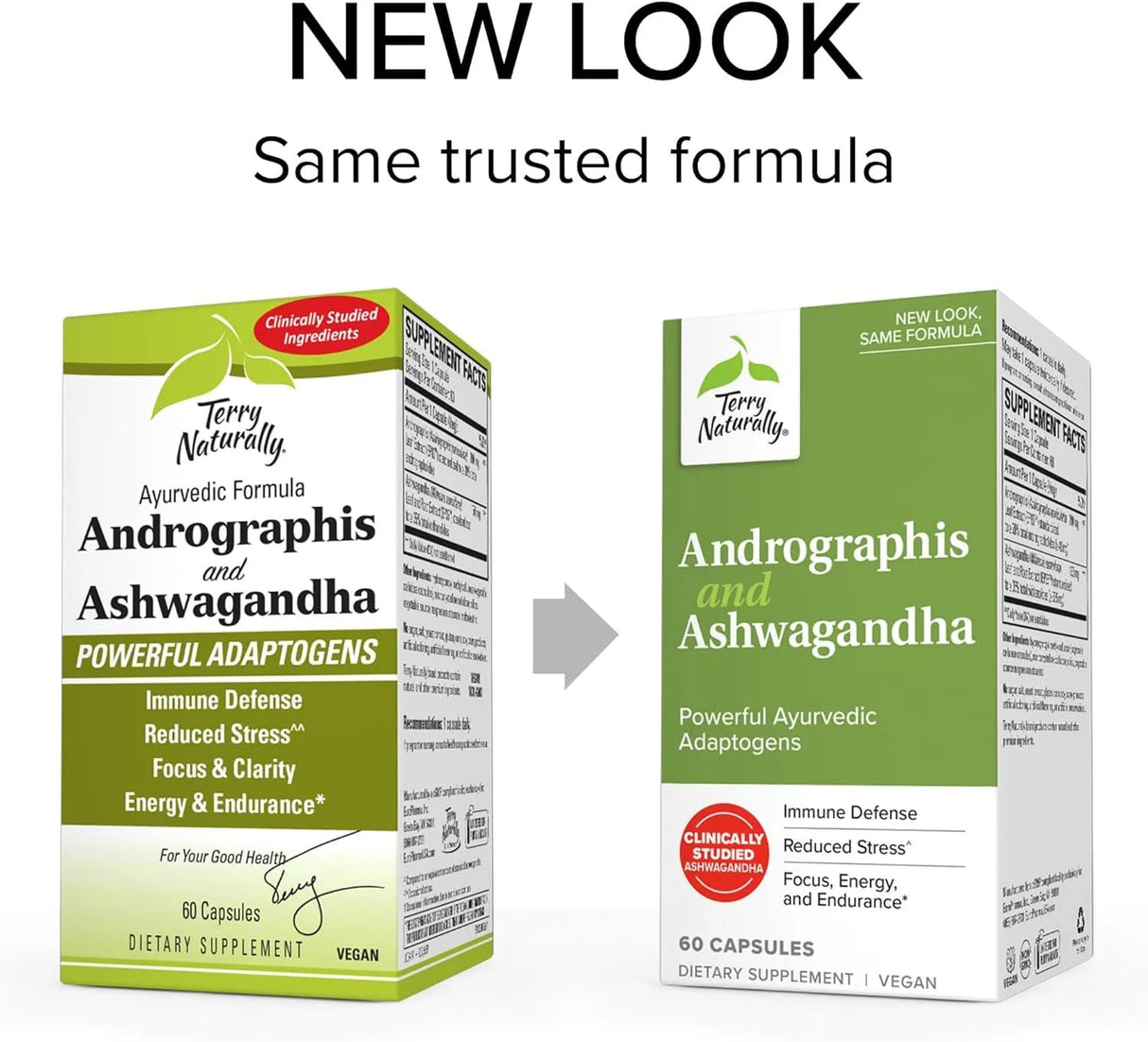 TERRY NATURALLY - Terry Naturally Andrographis and Ashwagandha 60 Capsulas - The Red Vitamin MX - Suplementos Alimenticios - {{ shop.shopifyCountryName }}