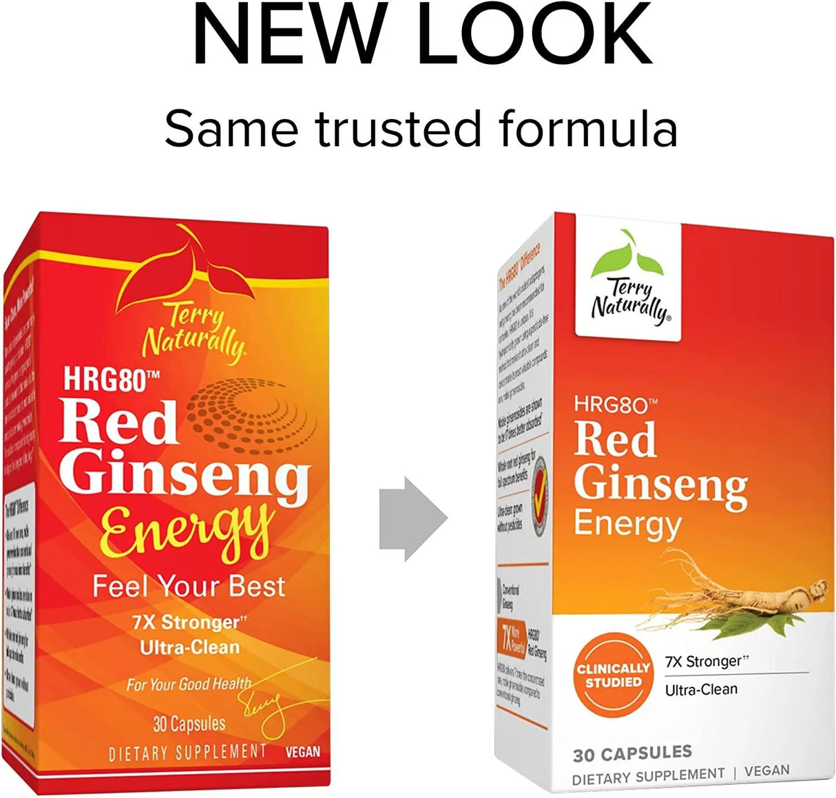 TERRY NATURALLY - Terry Naturally HRG80 Red Ginseng Energy 30 Capsulas - The Red Vitamin MX - Suplementos Alimenticios - {{ shop.shopifyCountryName }}