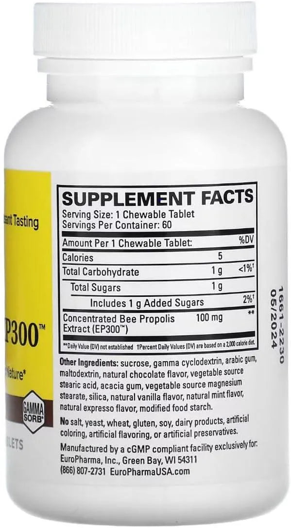 TERRY NATURALLY - Terry Naturally Propolis Extract EP300 120 Capsulas - The Red Vitamin MX - Suplementos Alimenticios - {{ shop.shopifyCountryName }}