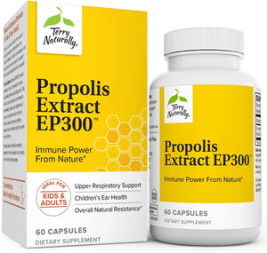 TERRY NATURALLY - Terry Naturally Propolis Extract EP300 60 Capsulas - The Red Vitamin MX - Suplementos Alimenticios - {{ shop.shopifyCountryName }}