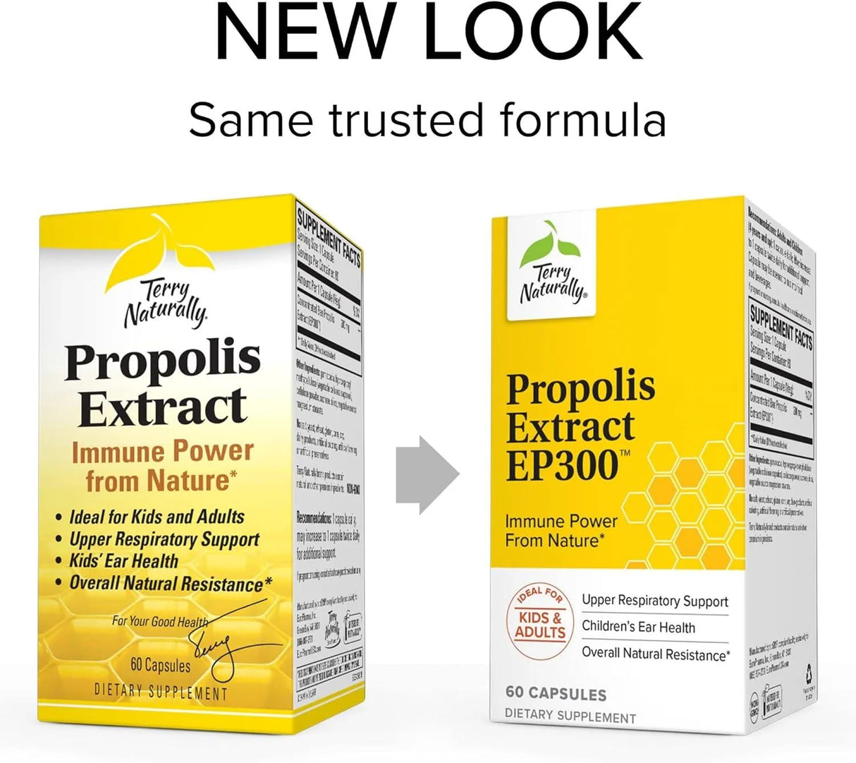 TERRY NATURALLY - Terry Naturally Propolis Extract EP300 60 Capsulas - The Red Vitamin MX - Suplementos Alimenticios - {{ shop.shopifyCountryName }}