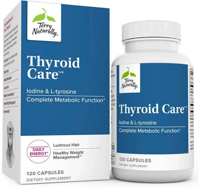 TERRY NATURALLY - Terry Naturally Thyroid Care 120 Capsulas - The Red Vitamin MX - Suplementos Alimenticios - {{ shop.shopifyCountryName }}