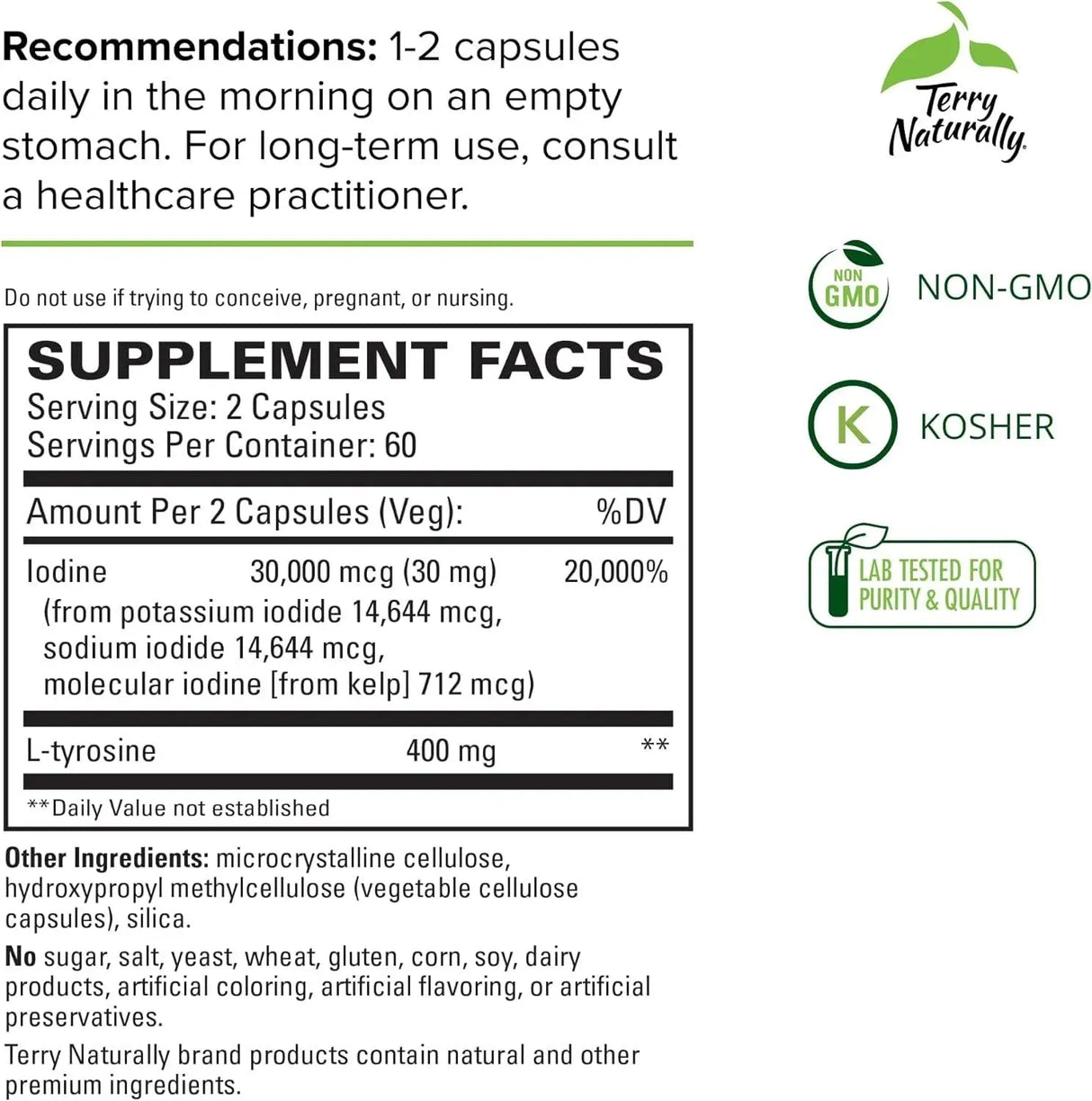 TERRY NATURALLY - Terry Naturally Thyroid Care 120 Capsulas - The Red Vitamin MX - Suplementos Alimenticios - {{ shop.shopifyCountryName }}