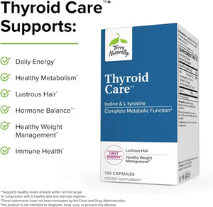 TERRY NATURALLY - Terry Naturally Thyroid Care 120 Capsulas - The Red Vitamin MX - Suplementos Alimenticios - {{ shop.shopifyCountryName }}