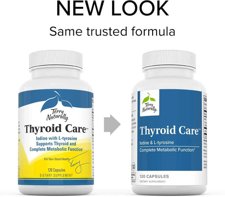 TERRY NATURALLY - Terry Naturally Thyroid Care 120 Capsulas - The Red Vitamin MX - Suplementos Alimenticios - {{ shop.shopifyCountryName }}