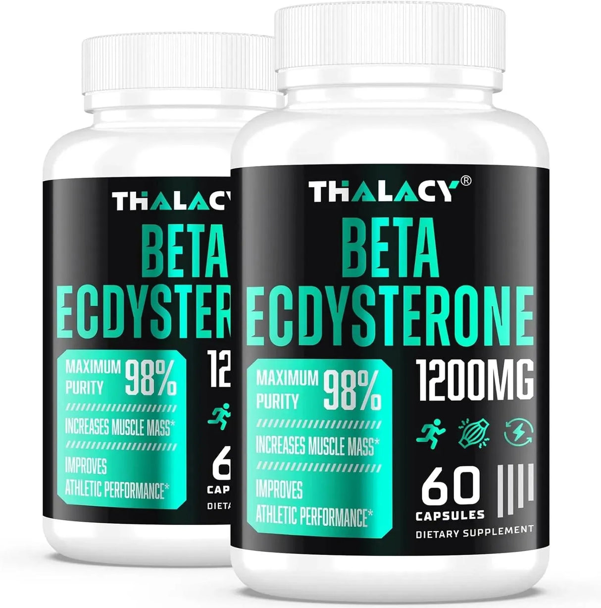 THALACY - Thalacy Beta Ecdysterone 1200Mg. 60 Capsulas 2 Pack - The Red Vitamin MX - Suplementos Alimenticios - {{ shop.shopifyCountryName }}