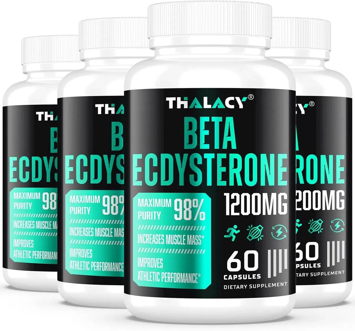 THALACY - Thalacy Beta Ecdysterone 1200Mg. 60 Capsulas 4 Pack - The Red Vitamin MX - Suplementos Alimenticios - {{ shop.shopifyCountryName }}