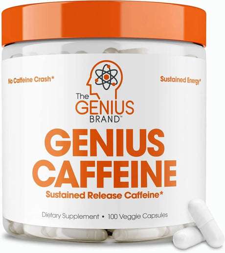 THE GENIUS BRAND - Genius Caffeine Pills 100Mg. 100 Capsulas - The Red Vitamin MX - Suplementos Alimenticios - {{ shop.shopifyCountryName }}