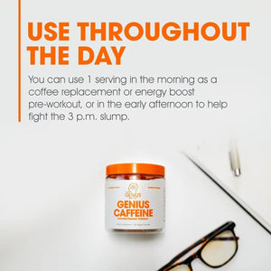 THE GENIUS BRAND - Genius Caffeine Pills 100Mg. 100 Capsulas - The Red Vitamin MX - Suplementos Alimenticios - {{ shop.shopifyCountryName }}