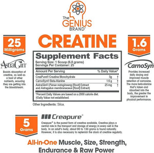 THE GENIUS BRAND - The Genius Brand Micronized Creatine Monohydrate Powder 170Gr. - The Red Vitamin MX - Suplementos Alimenticios - {{ shop.shopifyCountryName }}