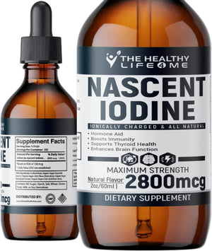 THE HEALTHY LIFE 4 ME - THE HEALTHY LIFE 4 ME Nascent Iodine Organic 2800Mcg. 60Ml. - The Red Vitamin MX - Suplementos Alimenticios - {{ shop.shopifyCountryName }}