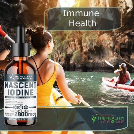 THE HEALTHY LIFE 4 ME - THE HEALTHY LIFE 4 ME Nascent Iodine Organic 2800Mcg. 60Ml. - The Red Vitamin MX - Suplementos Alimenticios - {{ shop.shopifyCountryName }}