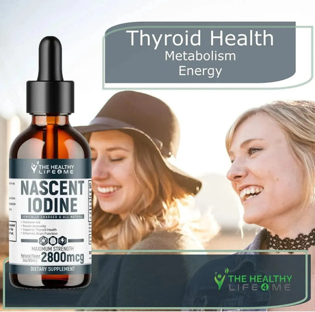 THE HEALTHY LIFE 4 ME - THE HEALTHY LIFE 4 ME Nascent Iodine Organic 2800Mcg. 60Ml. - The Red Vitamin MX - Suplementos Alimenticios - {{ shop.shopifyCountryName }}