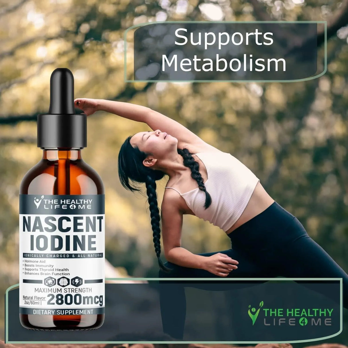 THE HEALTHY LIFE 4 ME - THE HEALTHY LIFE 4 ME Nascent Iodine Organic 2800Mcg. 60Ml. - The Red Vitamin MX - Suplementos Alimenticios - {{ shop.shopifyCountryName }}