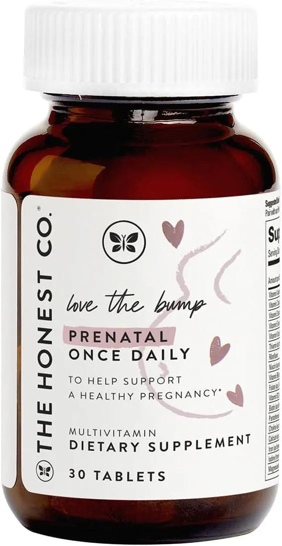 THE HONEST CO. - The Honest Company Love the Bump Prenatal Once Daily Supplement 30 Tabletas - The Red Vitamin MX - Suplementos Alimenticios - {{ shop.shopifyCountryName }}