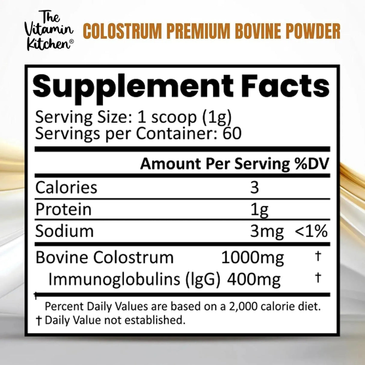 THE VITAMIN KITCHEN - The Vitamin Kitchen Colostrum Powder 60 Servicios 60Gr. - The Red Vitamin MX - Suplementos Alimenticios - {{ shop.shopifyCountryName }}