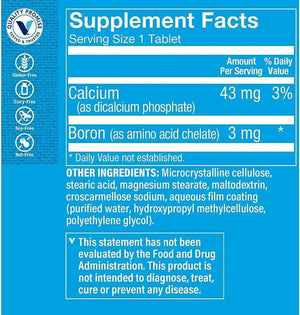 THE VITAMIN SHOPPE - The Vitamin Shoppe Boron 3 Mg. 100 Tabletas - The Red Vitamin MX - Suplementos Alimenticios - {{ shop.shopifyCountryName }}