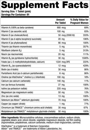 THERALOGIX - Theralogix TheraNatal Complete Prenatal Vitamin 182 Tabletas y 91 Capsulas Blandas - The Red Vitamin MX - Suplementos Alimenticios - {{ shop.shopifyCountryName }}