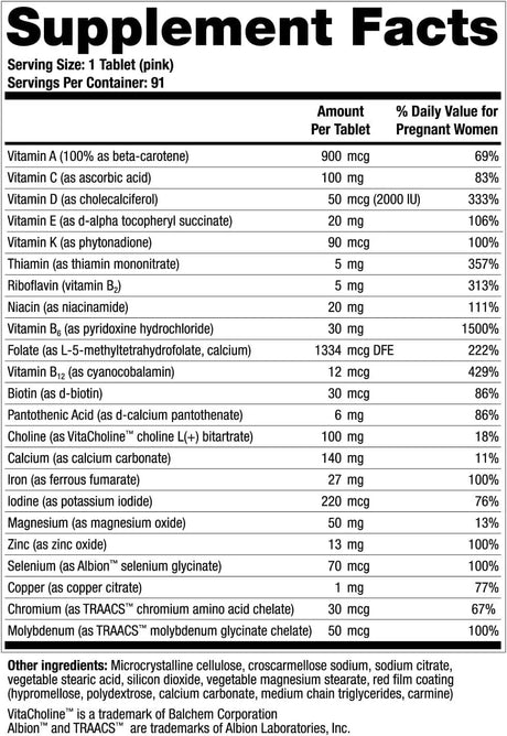 THERALOGIX - Theralogix TheraNatal Complete Prenatal Vitamin 182 Tabletas y 91 Capsulas Blandas - The Red Vitamin MX - Suplementos Alimenticios - {{ shop.shopifyCountryName }}