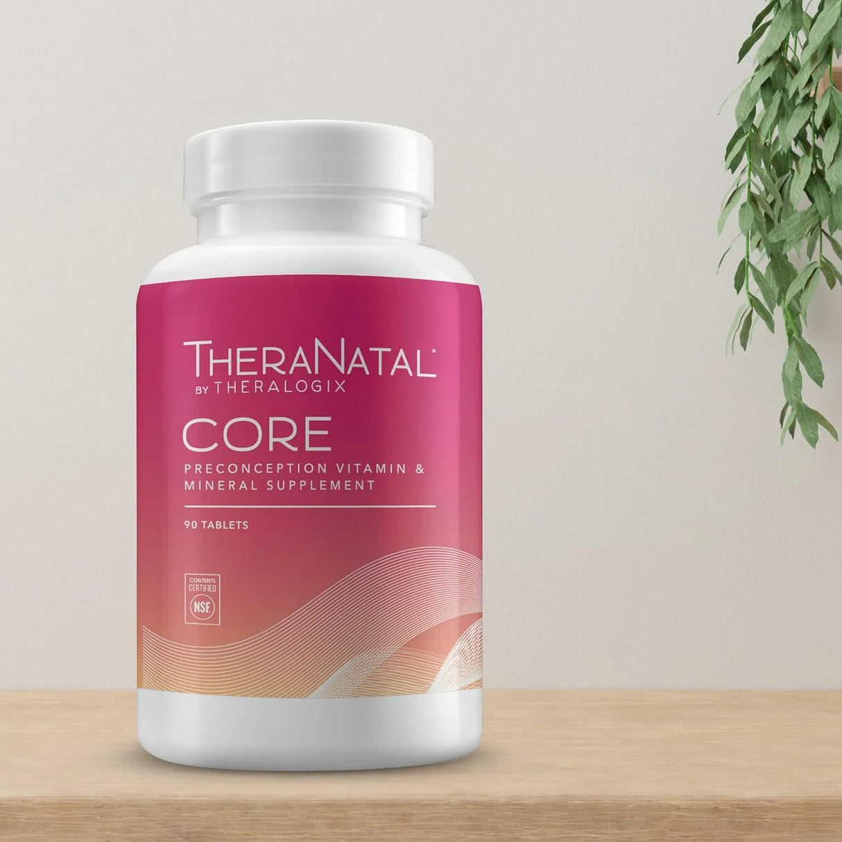 THERALOGIX - THERALOGIX TheraNatal Core Preconception Prenatal Vitamin 90 Tabletas - The Red Vitamin MX - Suplementos Alimenticios - {{ shop.shopifyCountryName }}