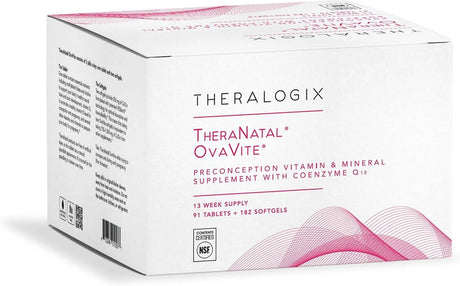 THERALOGIX - Theralogix TheraNatal OvaVite Preconception Vitamins 91 Tabletas y 182 Capsulas Blandas - The Red Vitamin MX - Suplementos Alimenticios - {{ shop.shopifyCountryName }}