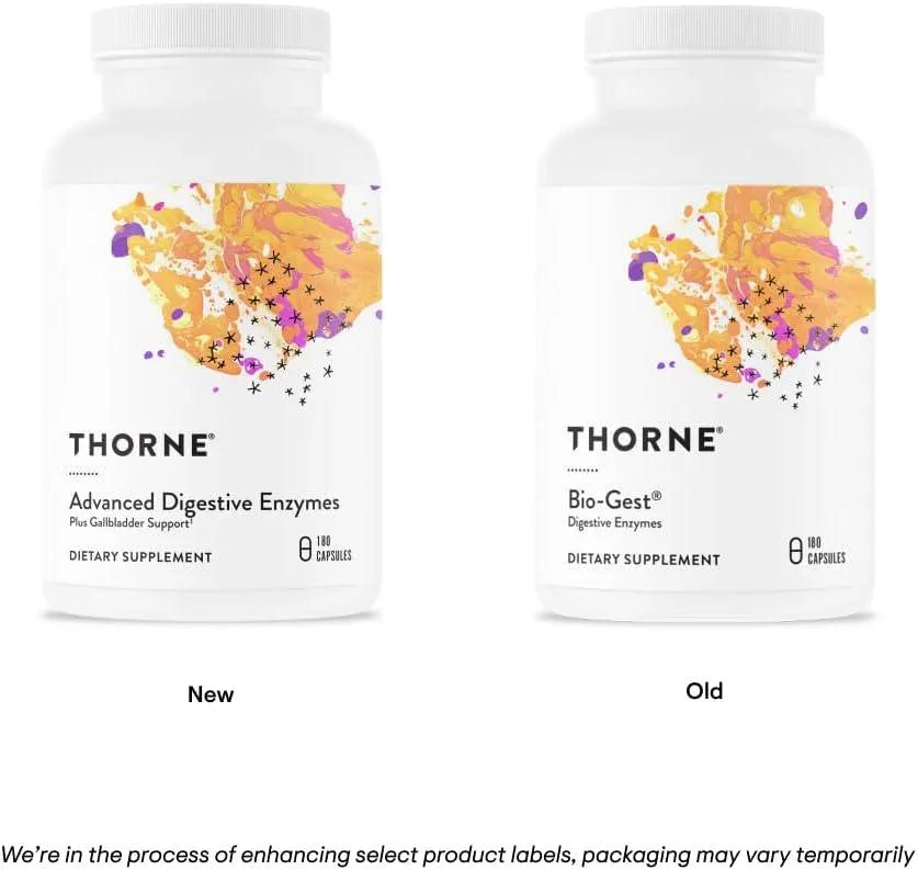 THORNE RESEARCH - Thorne Advanced Digestive Enzymes 180 Capsulas - The Red Vitamin MX - Suplementos Alimenticios - {{ shop.shopifyCountryName }}