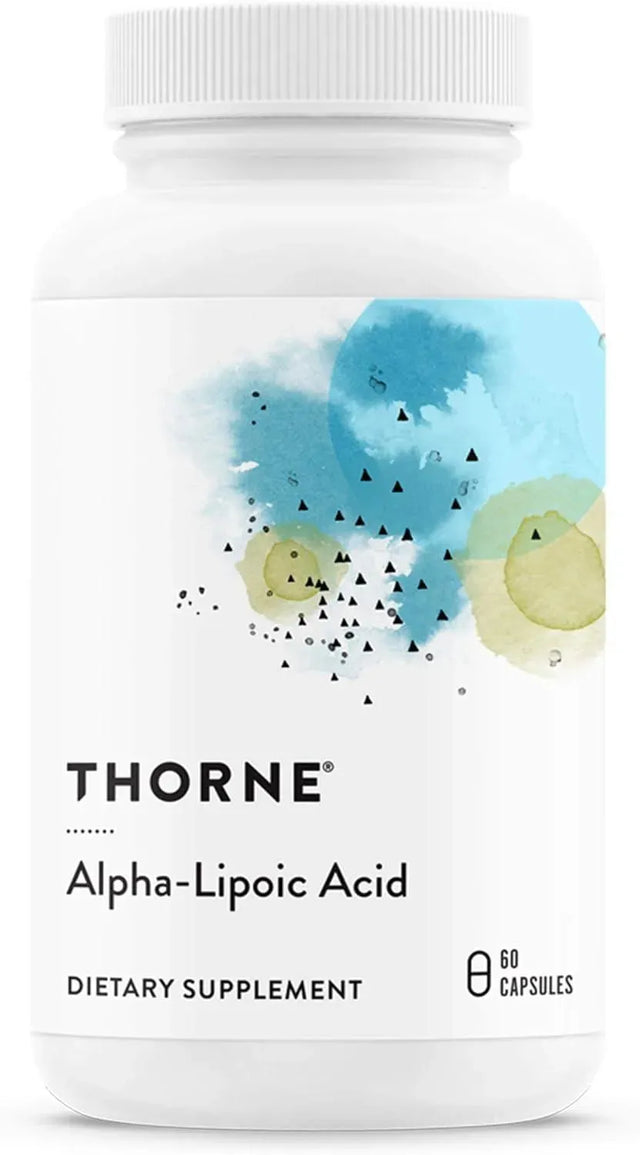 THORNE RESEARCH - Thorne Alpha-Lipoic Acid 300Mg. 60 Capsulas - The Red Vitamin MX - Suplementos Alimenticios - {{ shop.shopifyCountryName }}