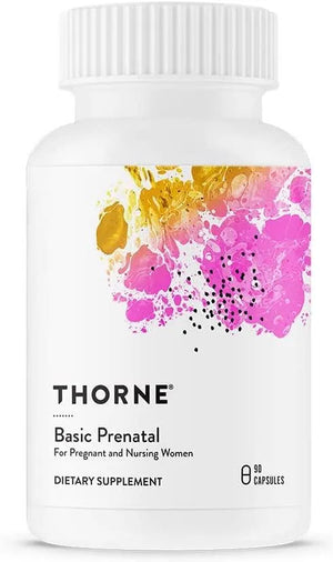 THORNE RESEARCH - Thorne Basic Prenatal 90 Capsulas - The Red Vitamin MX - Suplementos Alimenticios - {{ shop.shopifyCountryName }}