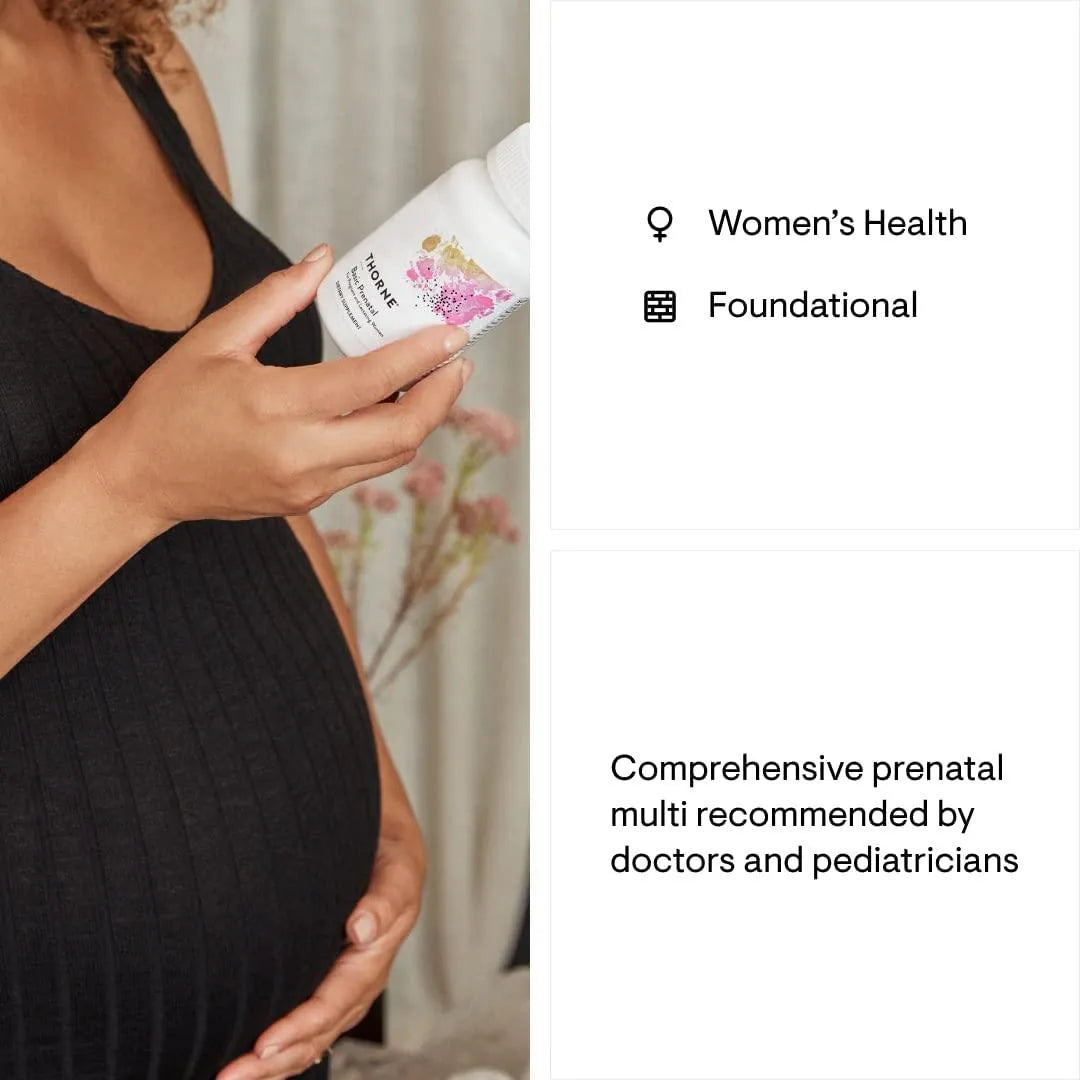 THORNE RESEARCH - Thorne Basic Prenatal 90 Capsulas - The Red Vitamin MX - Suplementos Alimenticios - {{ shop.shopifyCountryName }}