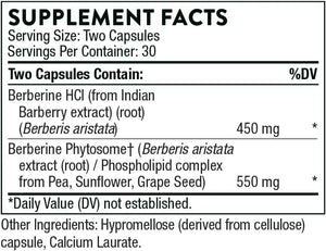 THORNE RESEARCH - Thorne Berberine 60 Capsulas - The Red Vitamin MX - Suplementos Alimenticios - {{ shop.shopifyCountryName }}