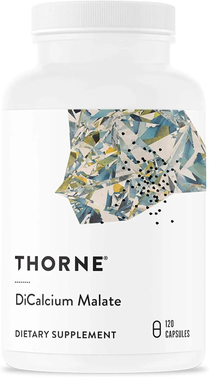 THORNE RESEARCH - Thorne Calcium DiCalcium Malate 120 Capsulas - The Red Vitamin MX - Suplementos Alimenticios - {{ shop.shopifyCountryName }}